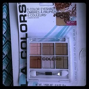 Brand new LA colors Six color eyeshadows